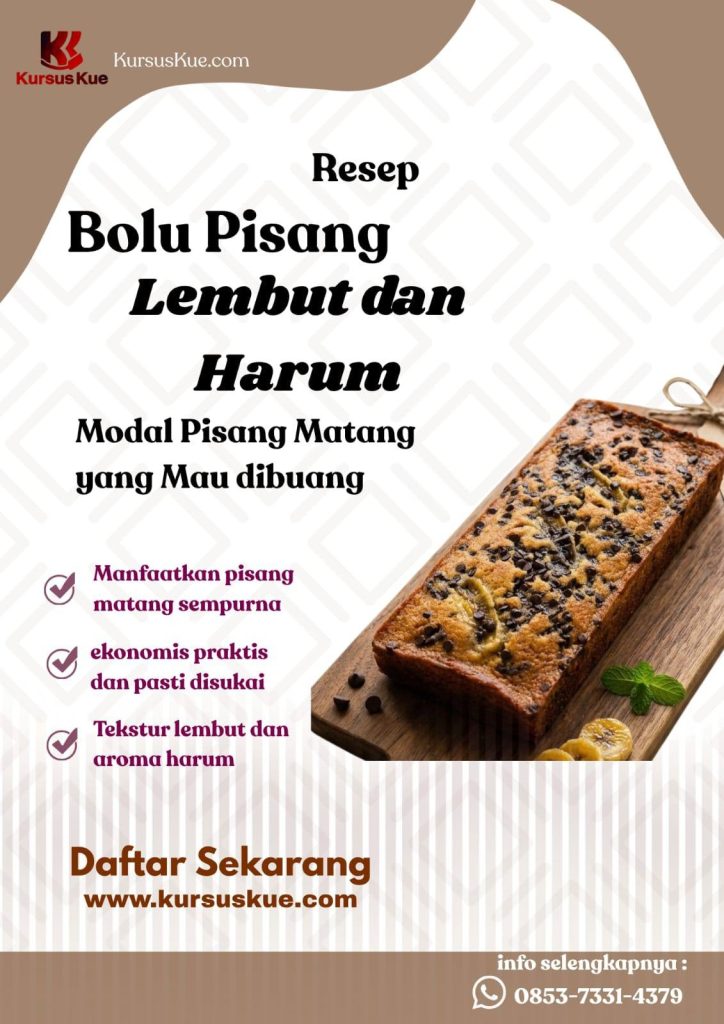 resep bolu pisang